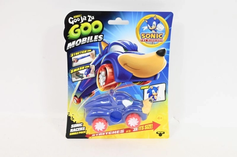 Goo Jit Zu Sonic – action figure elastica allungabile