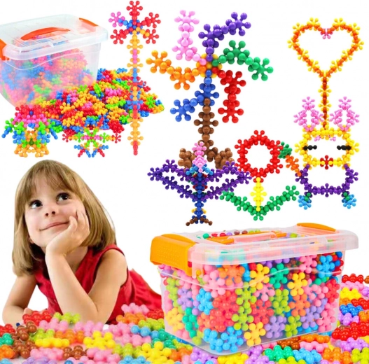 Costruzioni Creative Fiori 400 pezzi in scatola