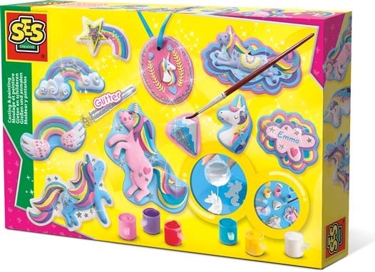 Colata e pittura di unicorni SES Creative