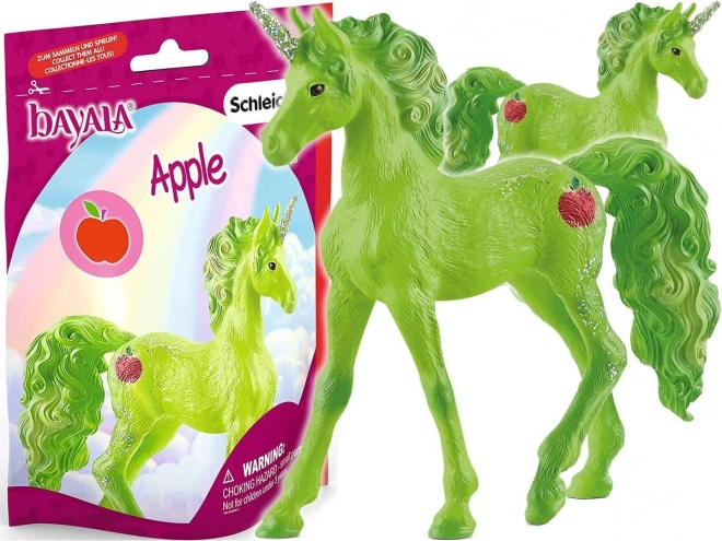 Schleich bayala puledro di unicorno di mele