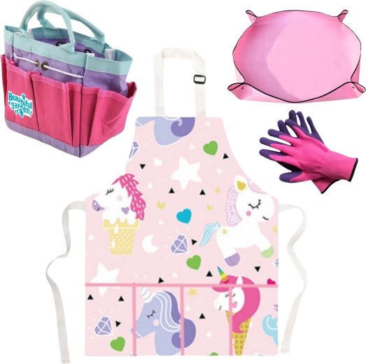 Pratico grembiule e borsa con tasche