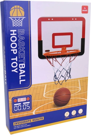 Set da basket per bambini con canestro, palla e pompa 40 × 26 cm