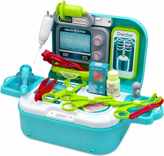 2 in 1: valigetta e ambulatorio portatile