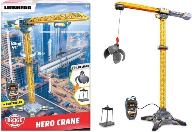 Gru Liebherr radiocomandata da 125 cm