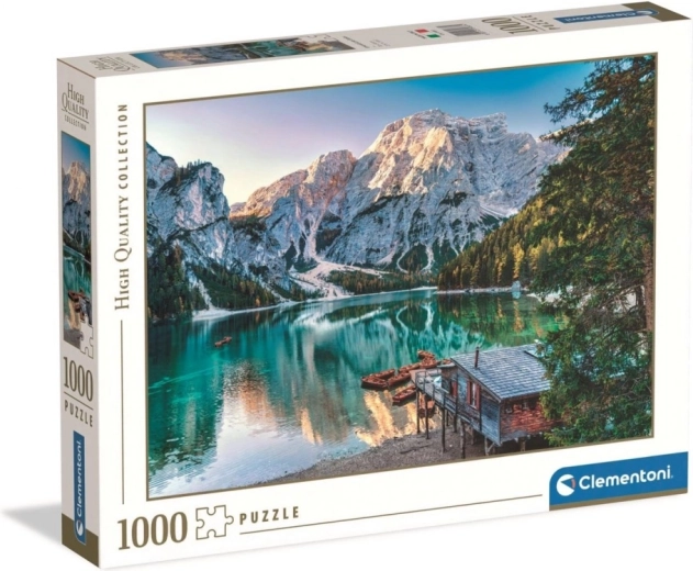 Puzzle Clementoni High Quality – Lago di Braies Smeraldo 1000 pezzi