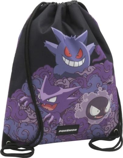 Sacca-zaino per bambini con chiusura a coulisse Pokémon Gengar - 1 pezzo