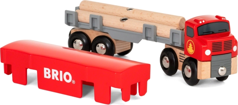 3 tronchi pronti per la gru magnetica