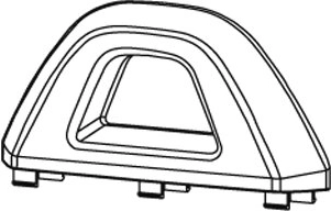 Poggiatesta per cavalcabile Mercedes-Benz SLK Jamara - 1 pezzo