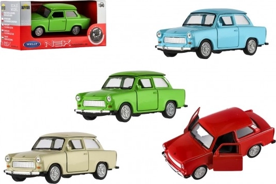 Modello d’auto in metallo FIAT Seicento 1:34 Welly