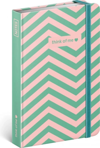 Elegante taccuino Think of Me con pagine a righe