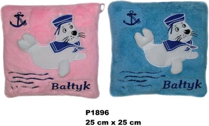 Cuscinetto con foca Bałtyk (2 varianti di colore)