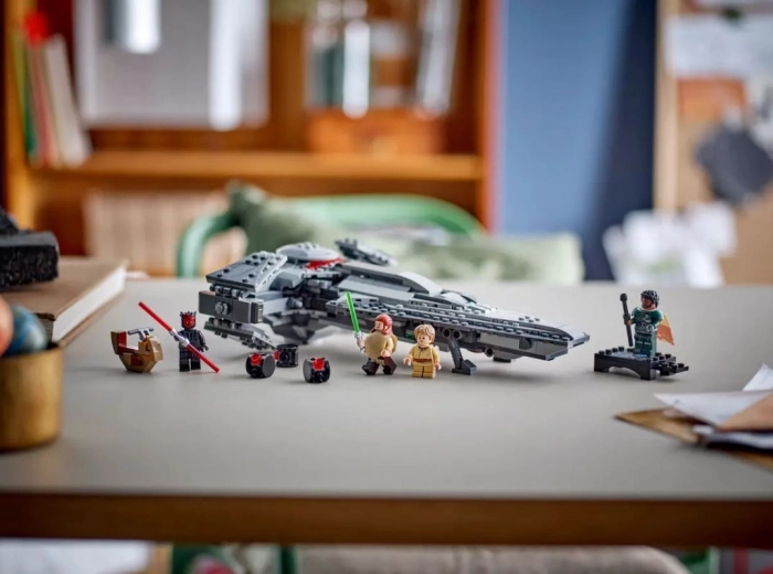 Speeder di Maul nel cockpit