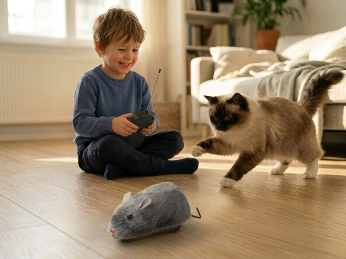 Divertimento per bambini e animali domestici