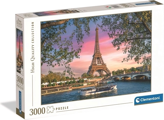 Puzzle Clementoni High Quality Collection Iron Lady in rosa 3000 pezzi