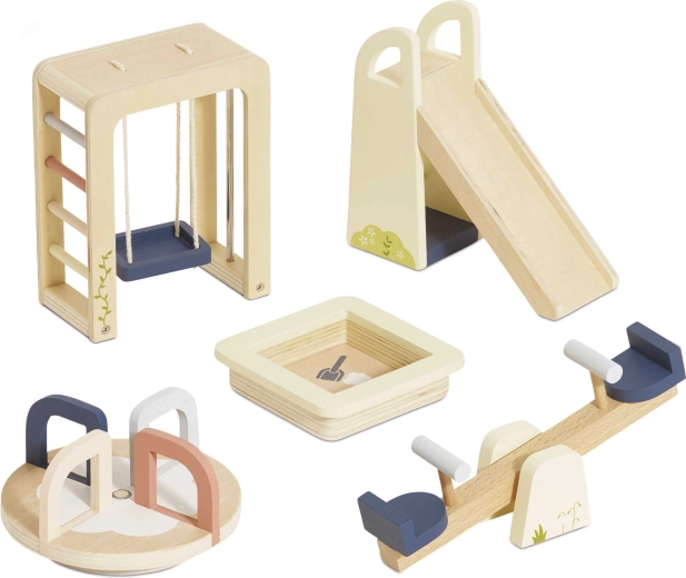 Le Toy Van parco giochi in legno per case delle bambole
