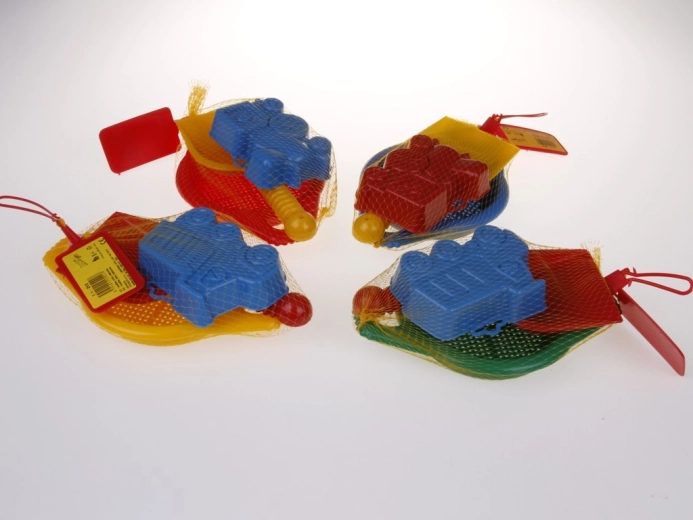 Set da sabbia Lori con setaccio, formine e paletta