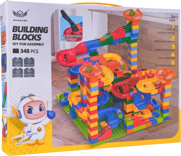 348 pezzi per costruzioni creative