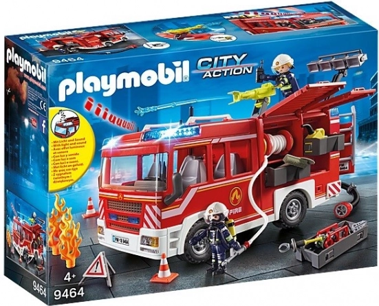 Playmobil City Action camion di soccorso dei vigili del fuoco