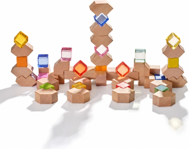 Gioco con la luce: elementi acrilici trasparenti