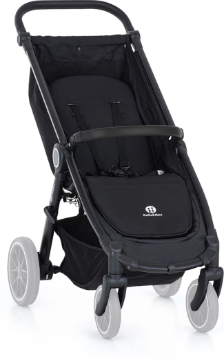 Passeggino Petite&Mars Street+ nero – struttura senza ruote