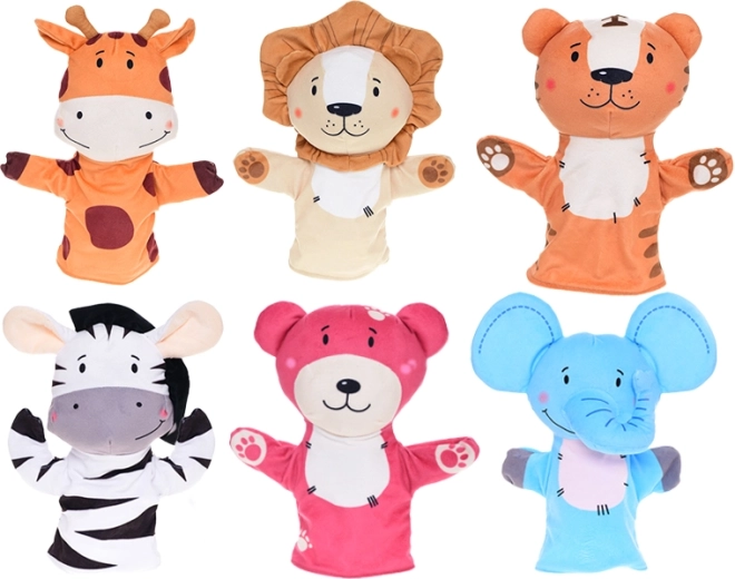 Burattino di peluche animale 25 cm