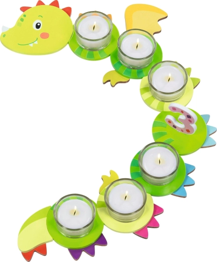 6 supporti in vetro per tealight