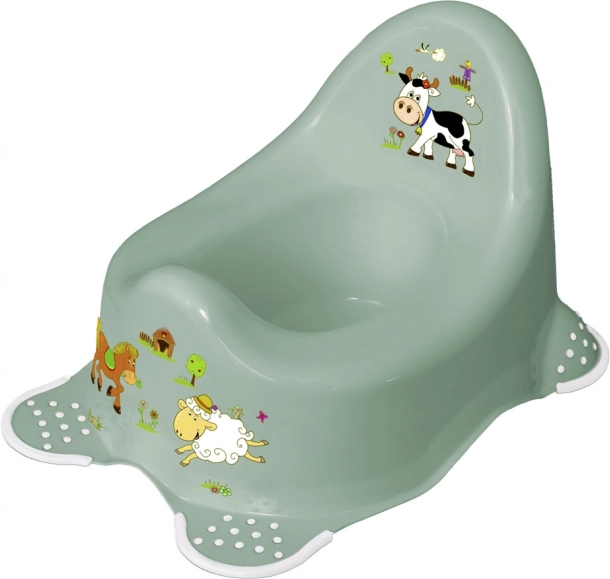 Vasino per bambini "Funny Farm", Verde
