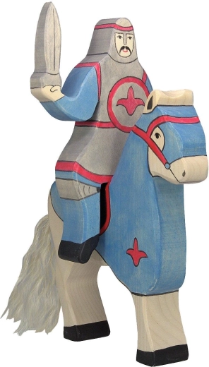 Cavaliere blu Holztiger (senza cavallo)
