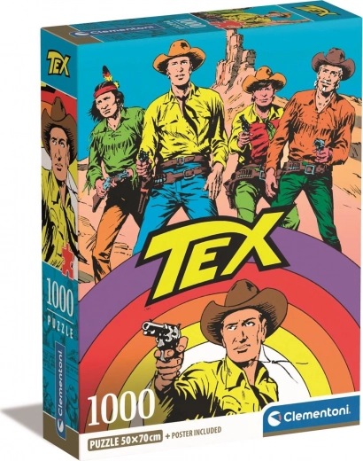 Iconico motivo a fumetti TEX