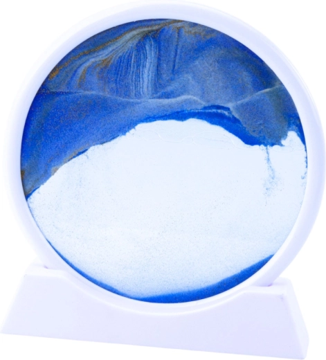 Rilassante effetto 3D con sabbia blu