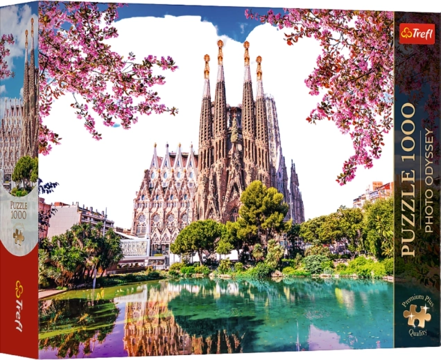 Puzzle 1000 pezzi Photo Odyssey: Sagrada Família, Barcellona – Trefl
