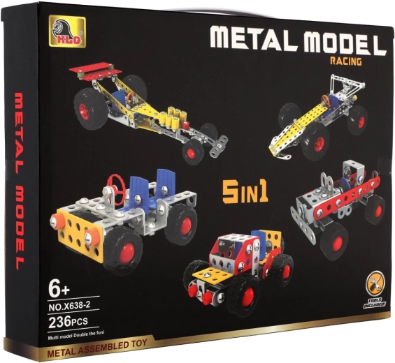 Cinque modelli in un unico set di costruzioni