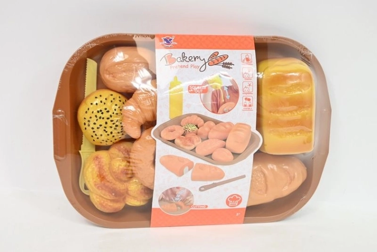 Set da cucina di prodotti da forno su vassoio