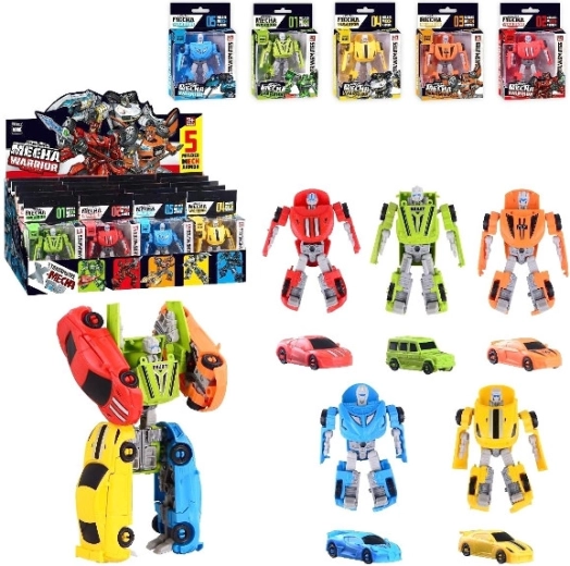 Robot trasformabile Mecha Warrior 2-in-1 - 1 pezzo
