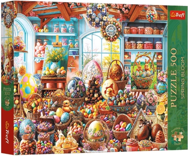 Puzzle Trefl Premium Plus Spring Bloom: pasticceria di Pasqua (500 pezzi)