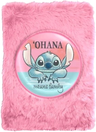 Diario di peluche Lilo & Stitch rosa