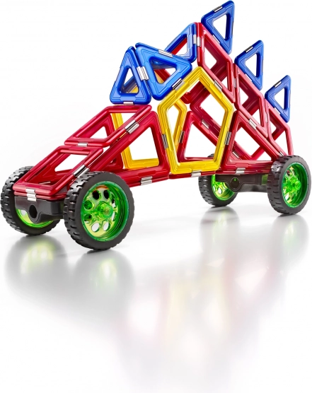 Set di costruzioni magnetiche GEOSMART Roboracer – 36 pezzi