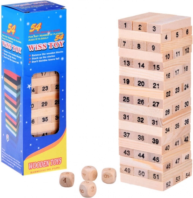 Gioco di Torri in Legno