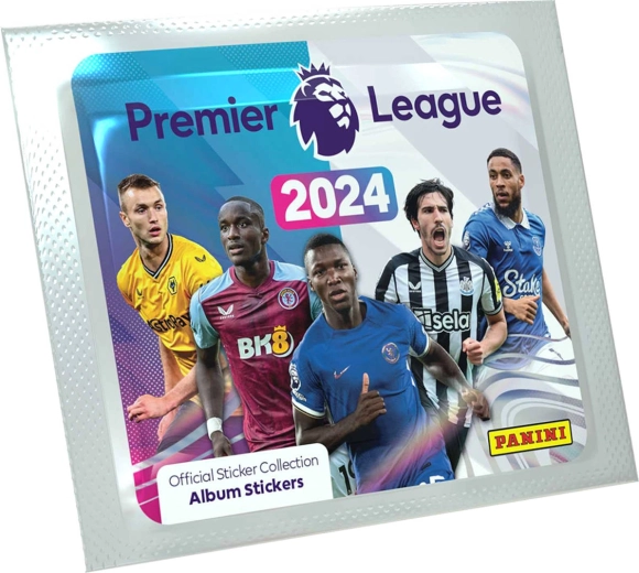 Panini Premier League 2024 figurine da collezione – bustina 5 pz