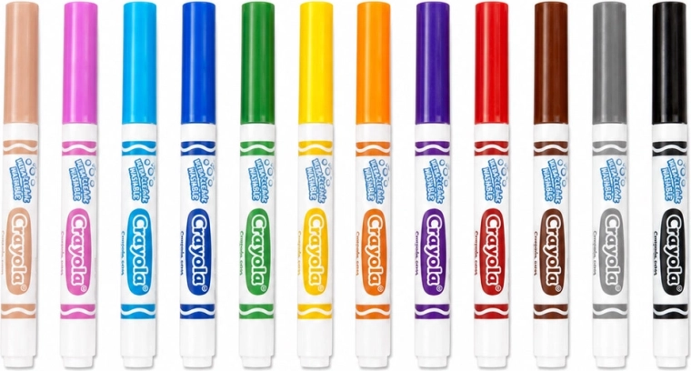 12 colori vivaci per la creazione creativa
