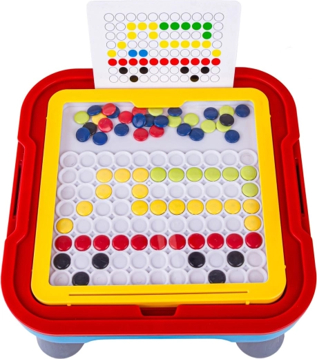 Mosaico magnetico con modelli