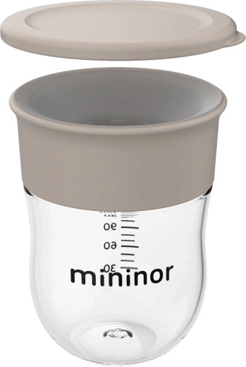 Bicchiere di apprendimento Mininor 220 ml Cloudy morning
