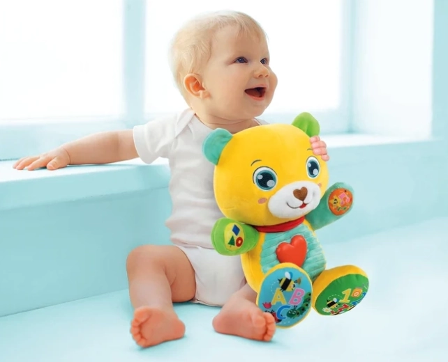 Morbido peluche per coccole in tutta sicurezza