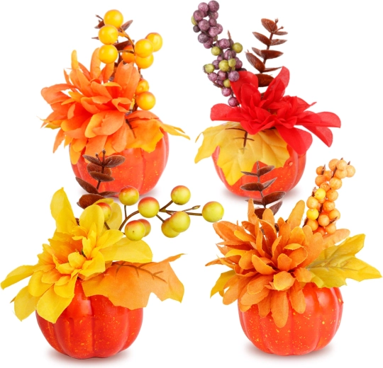 Composizione floreale autunnale