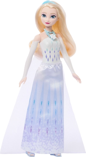 Elsa in un fiabesco stile ghiacciato