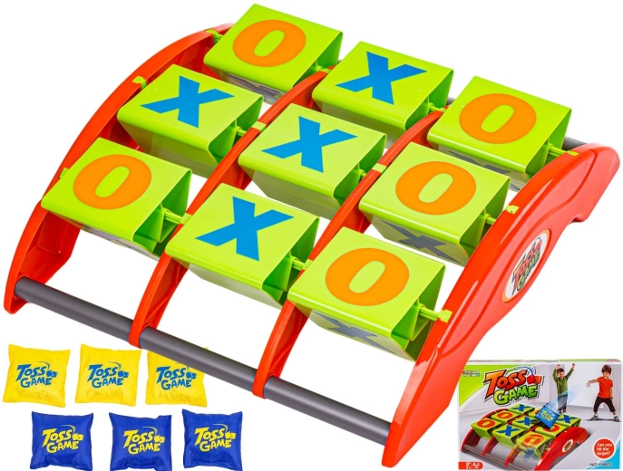 Toss Game tris (X e O) gioco di lancio a bersaglio – versione grande