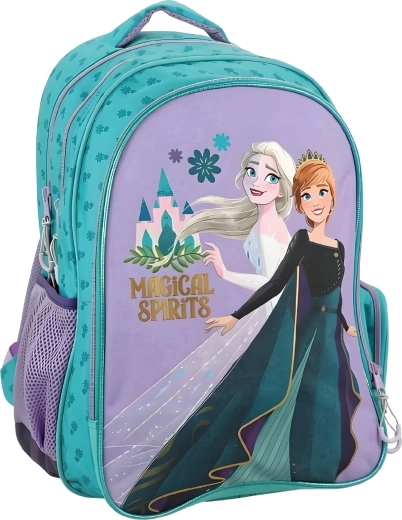 Zaino scolastico Frozen Magical Spirits turchese