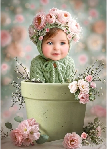 Puzzle Cherry Pazzi Ciao mondo! 500 pezzi