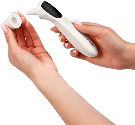 Misurazione da fronte e orecchio in 1 secondo