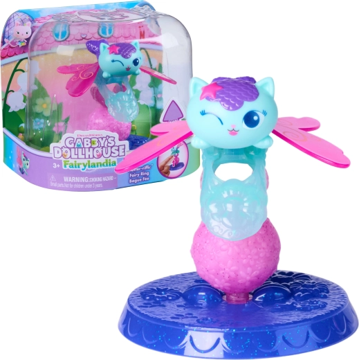 Spin Master Gabby’s Dollhouse anello fatato con personaggio MerCat (Gatta Sirena)